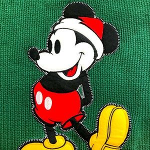 Disney Christmas sweater Mickey Mouse men’s L